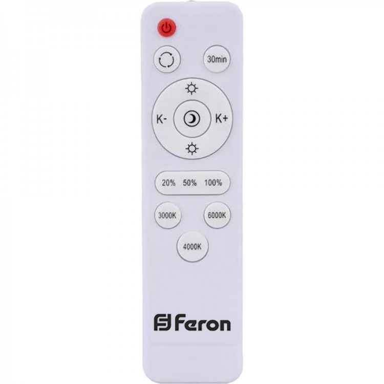 Выключатель дистанционный Feron TM77 для управляемых светильников AL5100, 5200, 5300