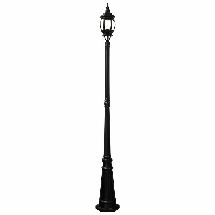 Уличный светильник FERON 8111 100W столб черный
