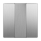 Werkel Клавиши для выключателя 3-кл Серебряный рифленый W1139009 (WL09-SW-3G-CP)
