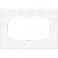 Werkel Floc Рамка для двойной розетки Белый WL05-Frame-01-DBL-white  (снято с производста)