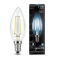 Лампа Gauss LED Filament 11W 103801211 4100K E14 свеча