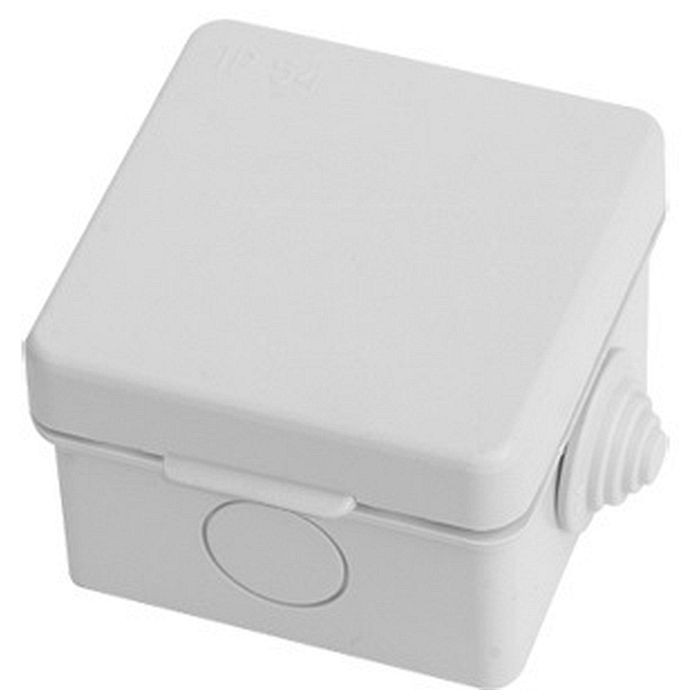 Коробка распаячная КМР-030-036 пылевлагозащитная 4 мембранных ввода (65х65х45)