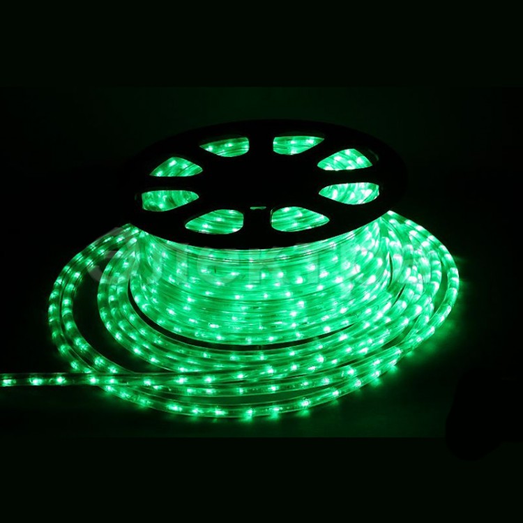 Дюралайт круглый 13-3W-50M-220V-LED-U GR зеленый (50м)