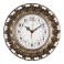 Часы настенные круг 51см  корпус черный с золотом "Классика" "Рубин" 5030-001