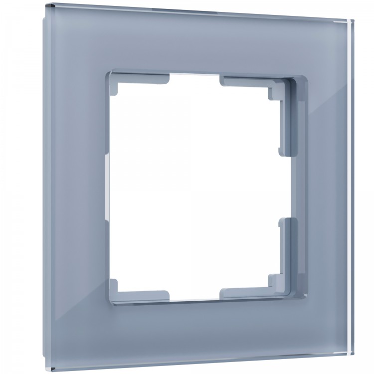 Werkel Favorit Рамка 1 пост Серый, стекло W0011115 (WL01-Frame-01)