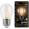Лампа Gauss LED Filament 5W 105802105 2700K E27 шар
