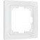 Werkel Basic Рамка 1 пост Белый W0012001 (WL03-Frame-01)