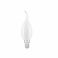 Лампа Gauss LED DIMM Filament Milky CW35 104201109-D 9W 3000K E14 свеча на ветру диммир.