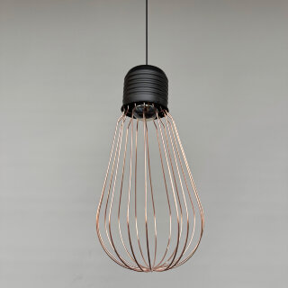 Подвес AURA  P1413-300 BK+PK+GD E27