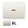 Клавиша ABB OLAS 1-ая белый жасмин с подсветкой