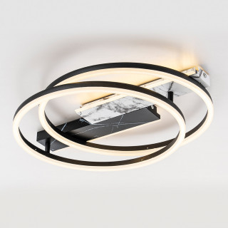 Светильник потолочный Escada 10252/2 LED*90W Black/White marble