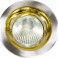 Светильник встраиваемый Feron 2009DL MR16 50W G5.3 серебро-золото/ Silver Matt-Gold