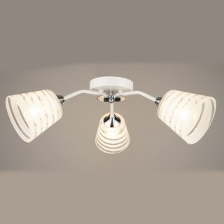 Люстра AURA  8238/3 CR+WT