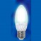 Лампа светодиодная  Uniel LED-C37-3W/WW/E27 200 Lm