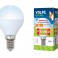 Лампа светодиодная димм. Volpe LED-G45-6W/NW/E14/DIM 4500K Optima диммируемая (416) (Акция!)