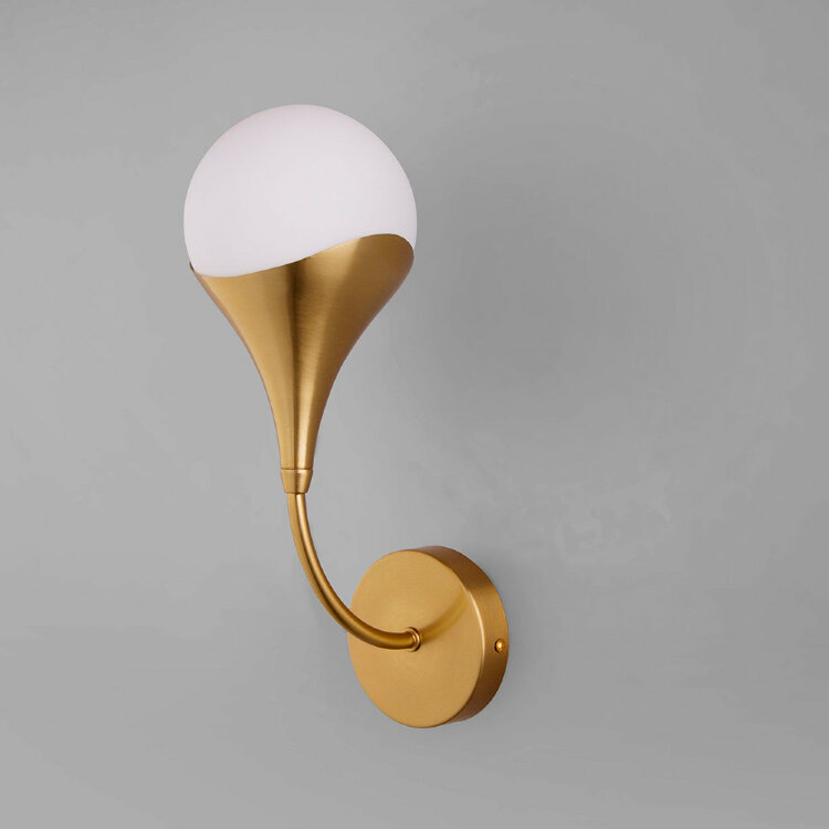 Бра Eurosvet Calyx 60168/1 латунь