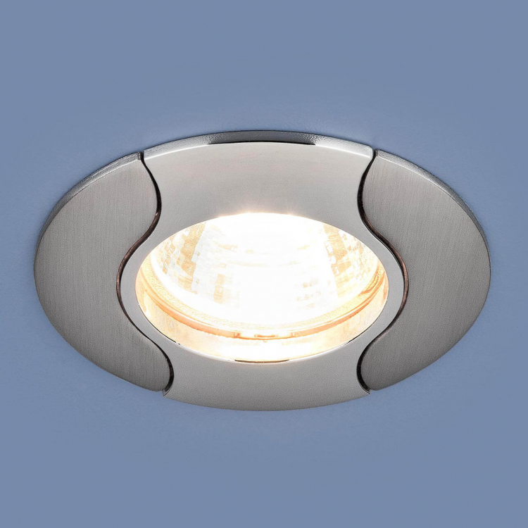 Встраиваемый светильник Elektrostandard 7006 MR16 CH/N хром/никель