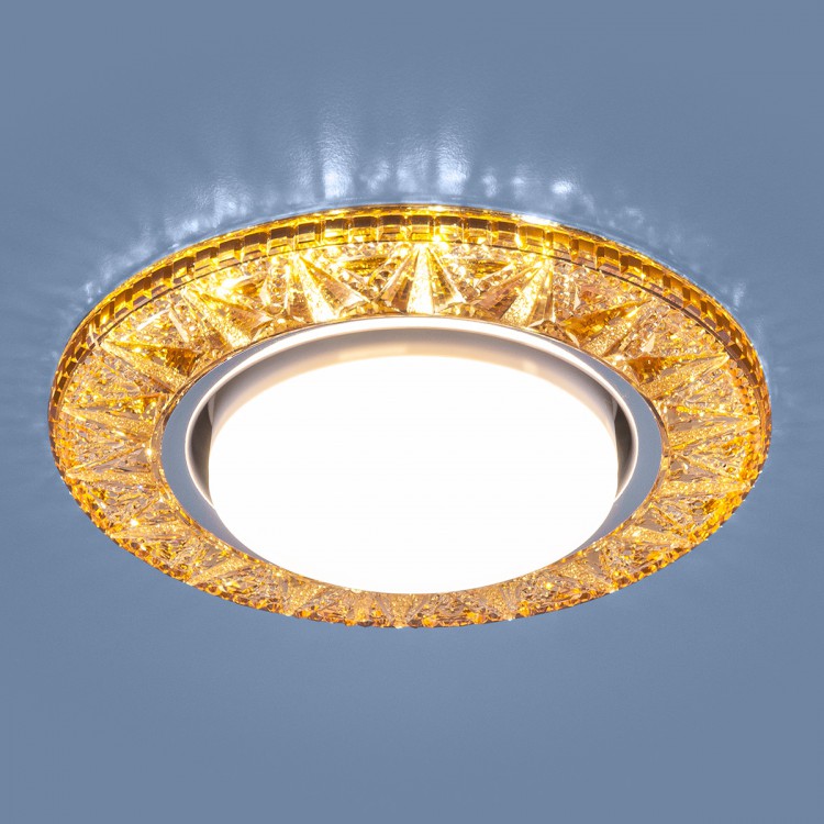 Точечный светодиодный светильник Elektrostandart 3022 GX53 GD золото