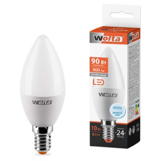 Лампа WOLTA Led 25SC 10W E14 4000K свеча (340) (Уценка)