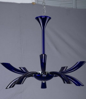 Люстра  XH-MD3032-5+5   dark blue