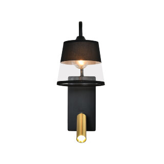 Бра Escada 598/1A E27*40W Black/Brass