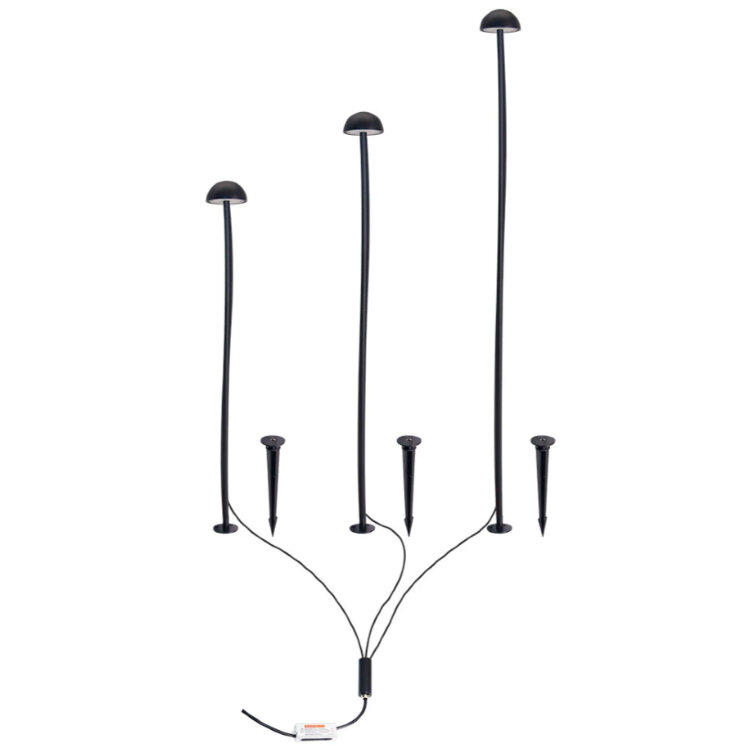 Грунтовый светильник Arte Lamp MOTUS A1081PA-3BK