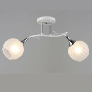 Люстра  AURA  S7730-2 CR+WT