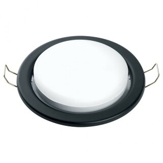 Светильник встраиваемый Feron DL53 9W 230V  GX53, без лампы, черный матовый