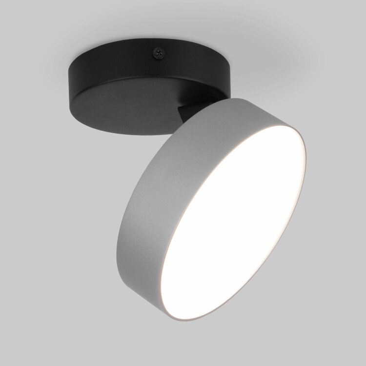 Накладной светодиодный светильник Pila серебро 12W 4200К (25135/LED)