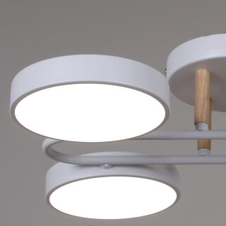 Люстра  SNEHA  03322-0.3-06 WH+WOOD
