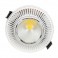 Встраиваемый светильник светодиодный Citilux Дзета CLD042W1 Белый+Хром