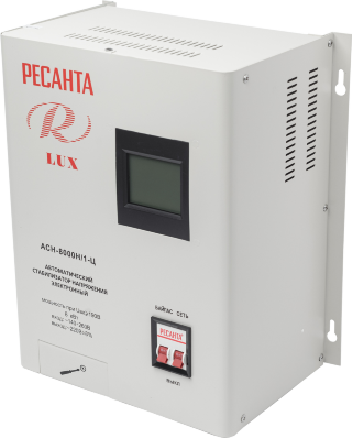Стабилизатор ACH-8 000 Н/1-Ц Ресанта Lux