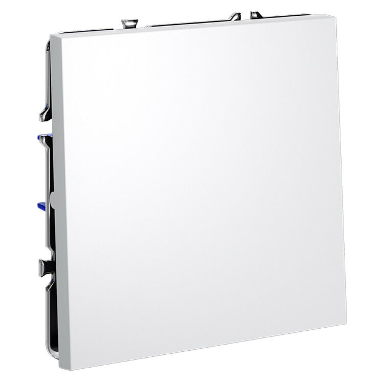 Выключатель 1-клавишный Voltum S70 02 белый матовый VLS010102