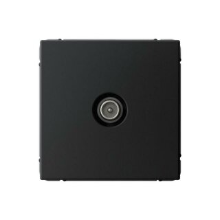 SE ArtGallery Карбон Розетка TV оконечная 1DB механизм SE GAL001091