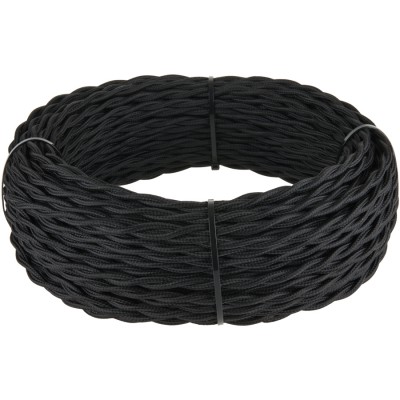 Werkel Ретро кабель витой 3х1,5 (черный) W6453208