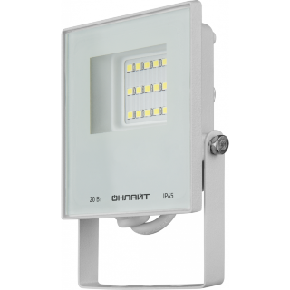 Светодиод. прожектор Онлайт 90 133 OFL-20-6К-WH-IP65-LED