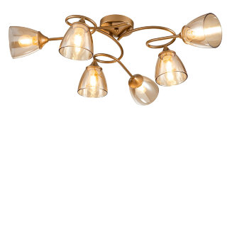 Люстра ESCADA 1112/6P E27*60W Champagne Gold