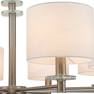 Люстра ESCADA 641/8PL E14*60W Satin nickel