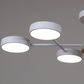 Люстра  SNEHA  03335-0.3-06 WH+WOOD