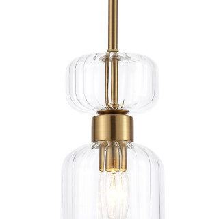 Люстра ESCADA 1141/1S Antique copper/Clear