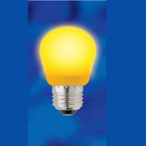 Лампа энергсберегающая Uniel ESL-G45 9/YELLOW/E27