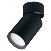 Светильник накладной Feron ML180, GU10 35W, 220VV, IP20, цвет черный, корпус металл, 60*60*120