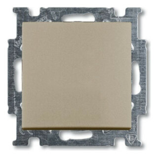 Переключатель 1-клавишный Шампань ABB Basic 55