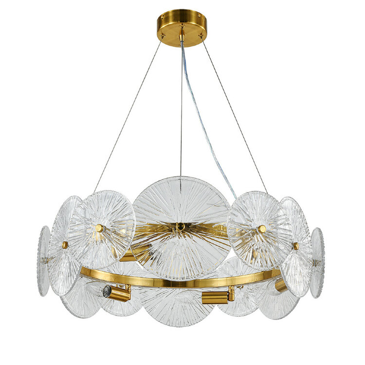 Люстра INDIGO  12021/6P Brass V000604