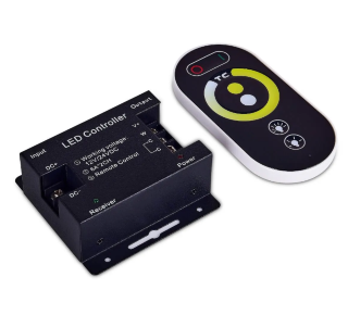 ST9002.400.00MIX Контроллер 2,4 G для светодиодной ленты MIX WHITE, 2-х канальный, DC12-24V; 12А ST