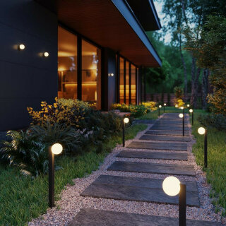 Уличный настенный светильник Odeon Light Viva 7124/1W