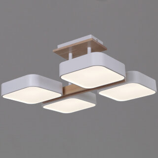Люстра  SNEHA  03359-0.3-04 WH+WOOD