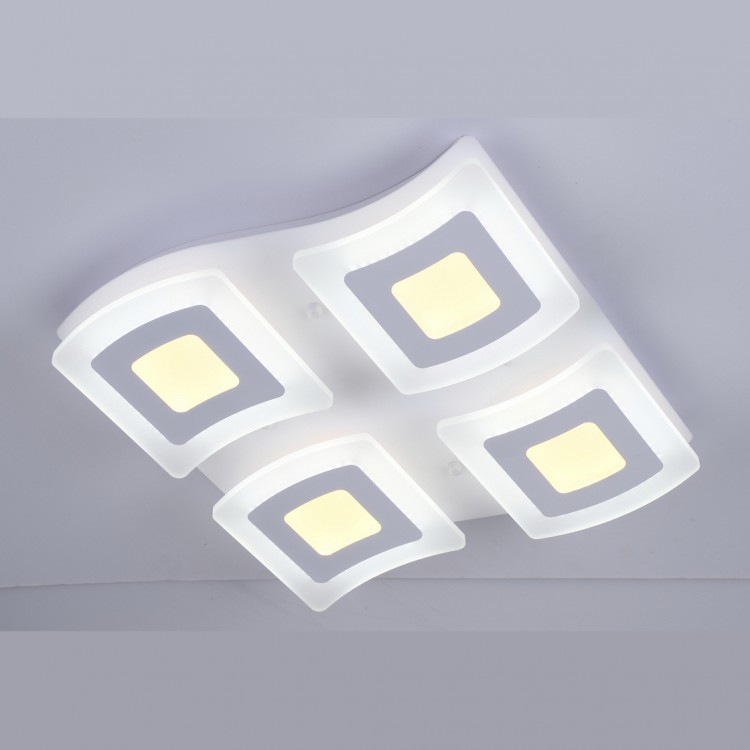 Настенно-потолочный светод. светильник MS 1025 Атеа белый 49-104W 3000-6000K 180-240V