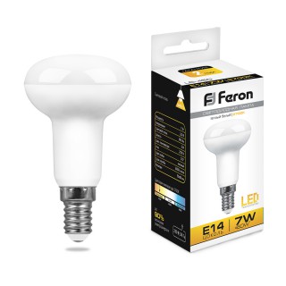 Лампа светодиодная Feron LB-450 16LED R50 (7W) 230V E14 2700K (403)