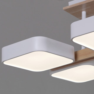 Люстра  SNEHA  03359-0.3-06 WH+WOOD